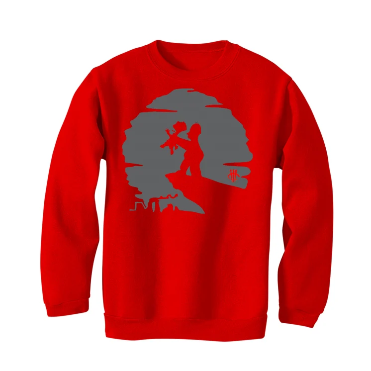 Air Jordan 9 “Fire Red” Red T-Shirt (Choke Em) - Image 4