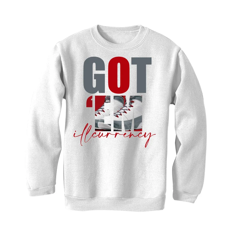 Air Jordan 9 “Fire Red” White T-Shirt (Got Em) - Image 4