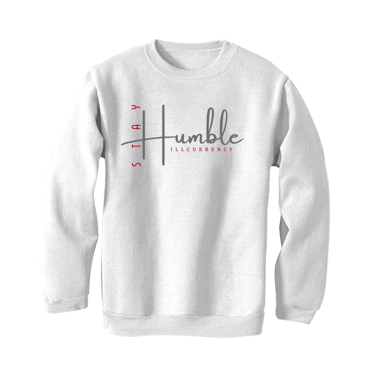 Air Jordan 9 “Fire Red” White T-Shirt (Stay Humble) - Image 4