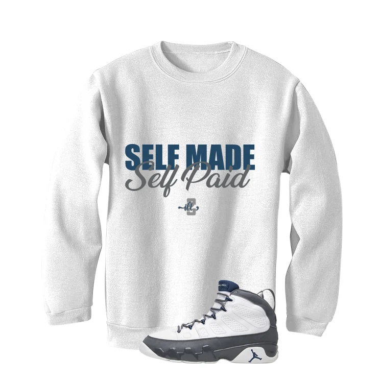 Air Jordan 9 Flint Grey Matching T-Shirt, Sweatshirts & Hoodies White T-Shirt (Self Made Self Paid)| illcurrency - Image 4
