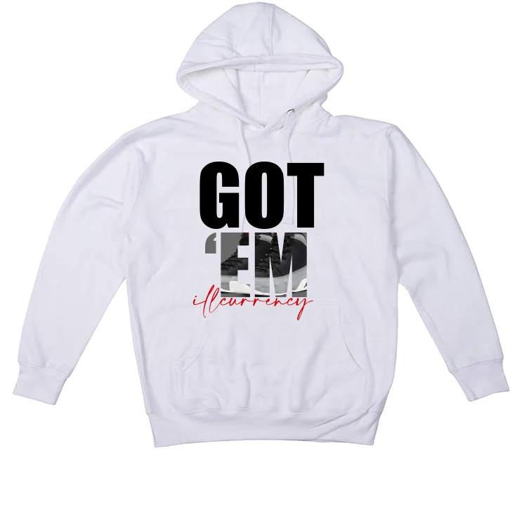 Air Jordan 9 “Particle Grey” White T-Shirt (Got Em) - Image 3