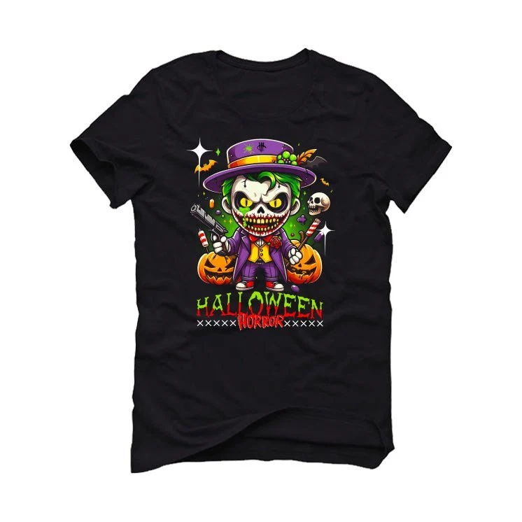 IllCurrency Halloween 2018 Collection Black T-Shirt (Joker Horror)| illcurrency - Image 2