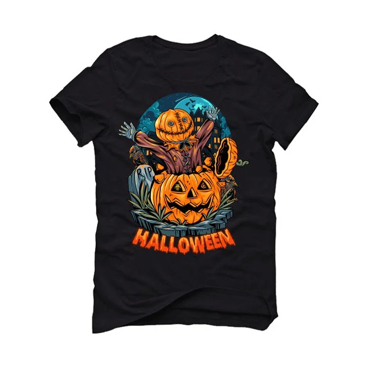 IllCurrency Halloween 2018 Collection Black T-Shirt (Pumpkin Face)| illcurrency - Image 2