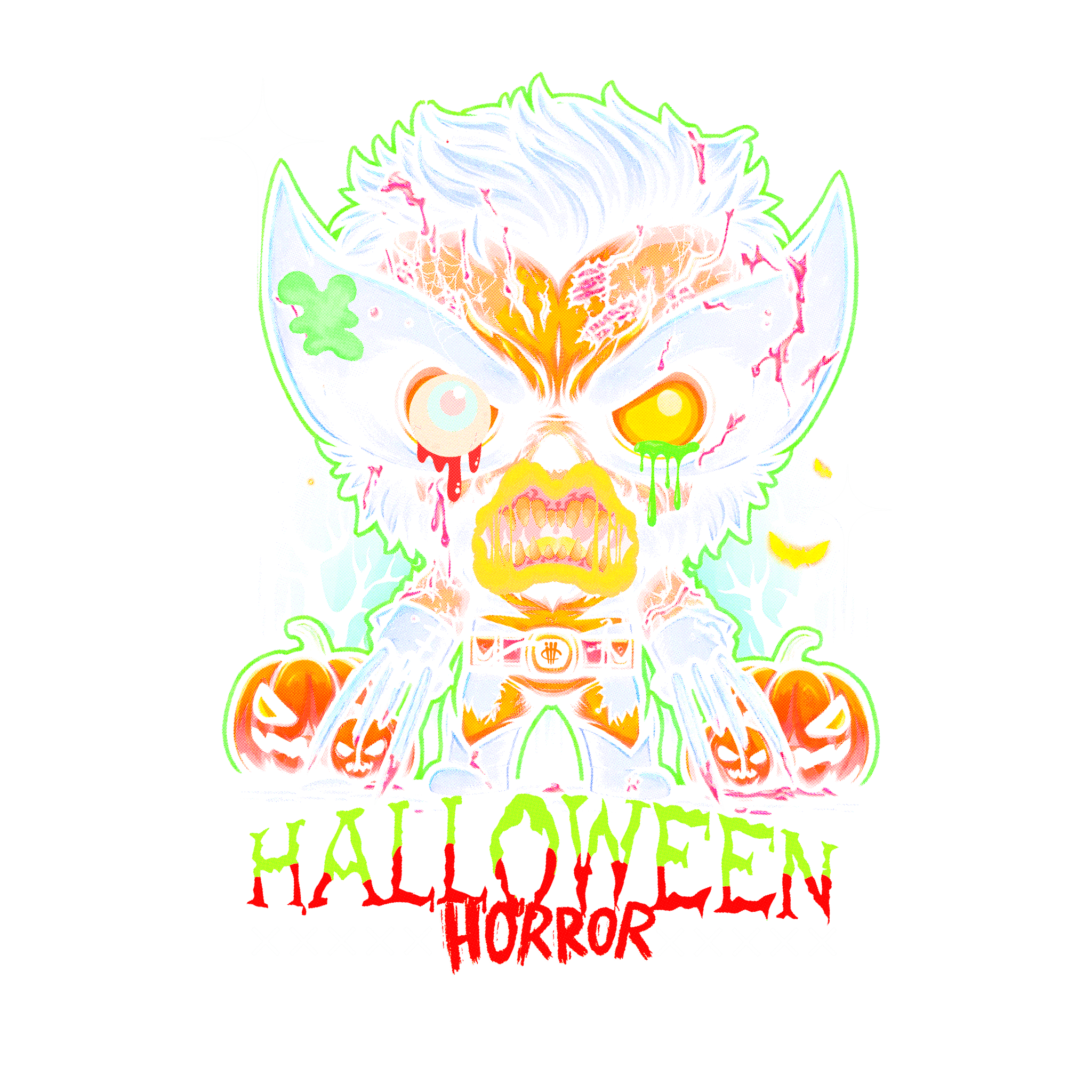 IllCurrency Halloween 2018 Collection Black T-Shirt (Wolverine Horror)| illcurrency