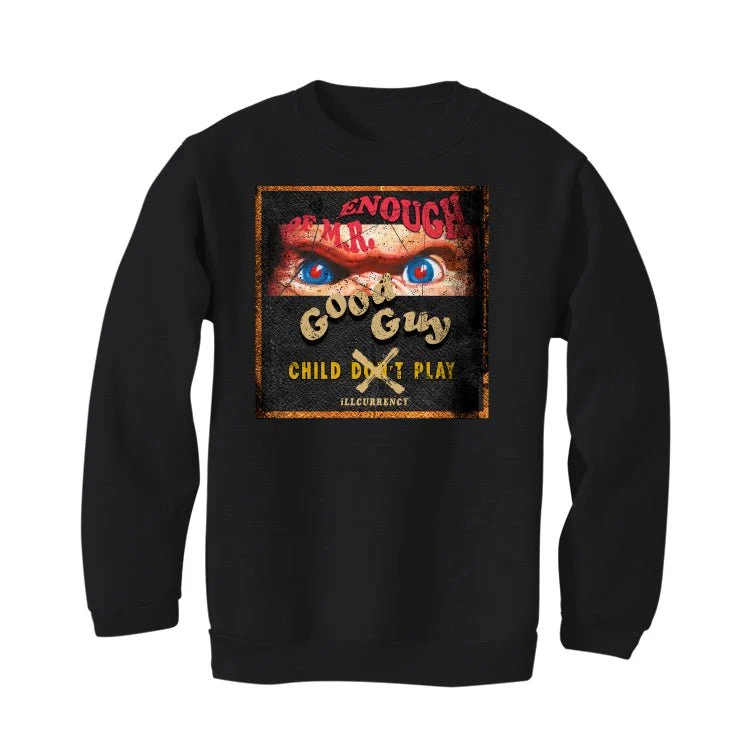 J Balvin x Air Jordan 3 Medellin Sunset - Black T-Shirt (ENOUGH OF MR GOOD GUY) - Image 4