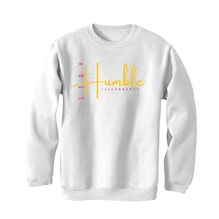 J Balvin x Air Jordan 3 Medellin Sunset - White T-Shirt (Stay Humble) - Image 4