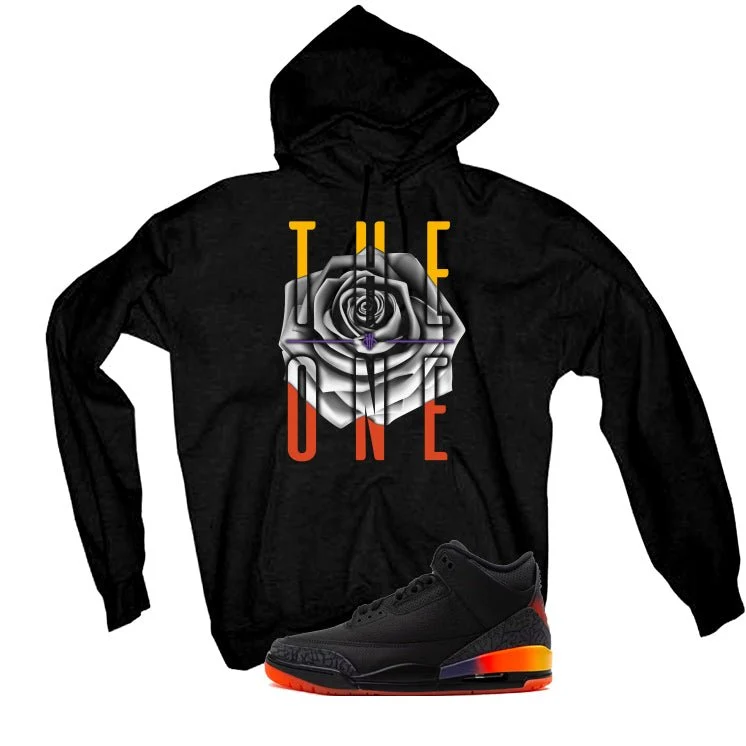 J Balvin x Air Jordan 3 Rio Black T-Shirt (The One) - Image 3