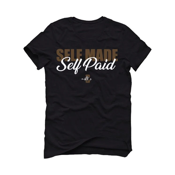 Jordan 1 Retro High OG Palomino - Black T-Shirt (Self Made Self Paid) - Image 2