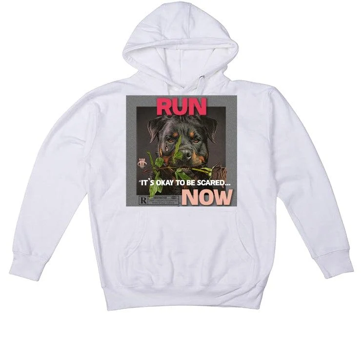 Jordan 5 Low Arctic pink White T-Shirt (IT'S OKAY TO BE SCARED) - Image 3