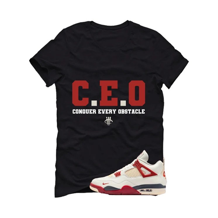 Nigel Sylvester x Air Jordan 4 Brick After Brick Matching T-Shirt, Sweatshirts, & Hoodies Black T-Shirt (Ceo)| illcurrency - Image 2