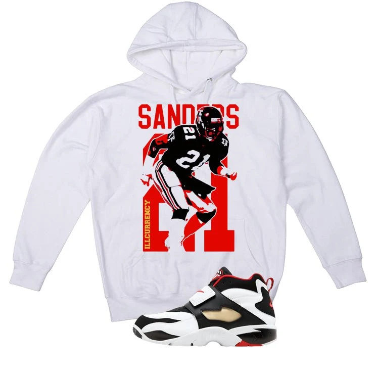Nike Air Diamond Turf Falcons White T-Shirt (Sanders Prime Time)| illcurrency - Image 3