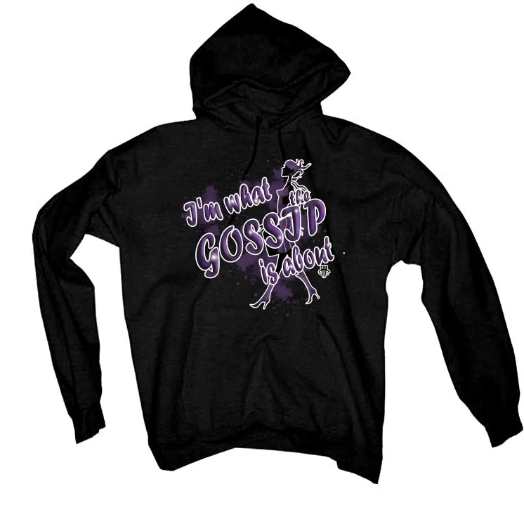 Nike Air Foamposite One “Eggplant” | illcurrency Black T-Shirt (Gossip) - Image 3