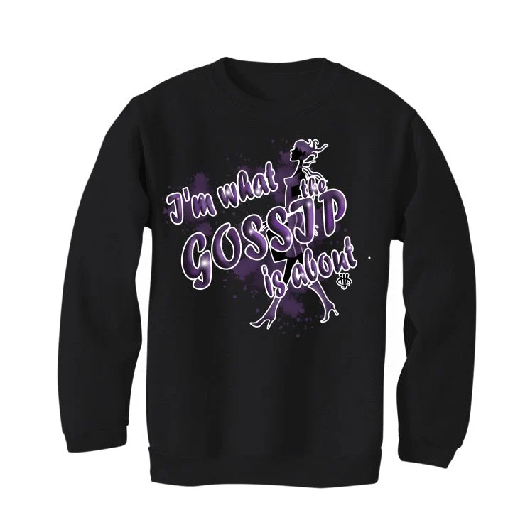 Nike Air Foamposite One “Eggplant” | illcurrency Black T-Shirt (Gossip) - Image 4