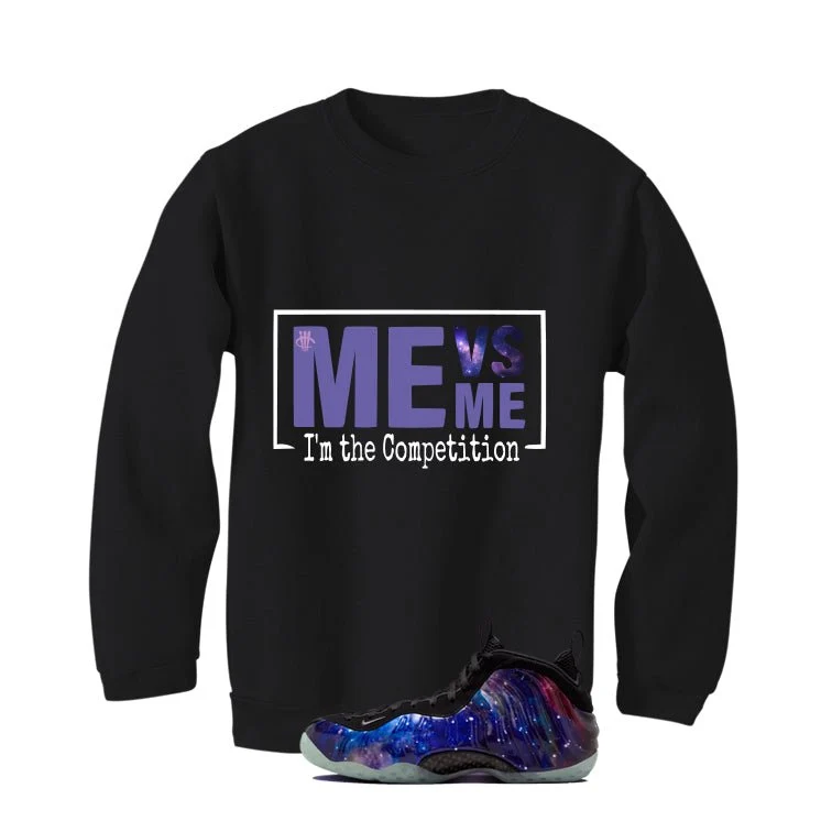 Nike Air Foamposite One Galaxy Black T-Shirt (Me vs Me)| illcurrency - Image 4