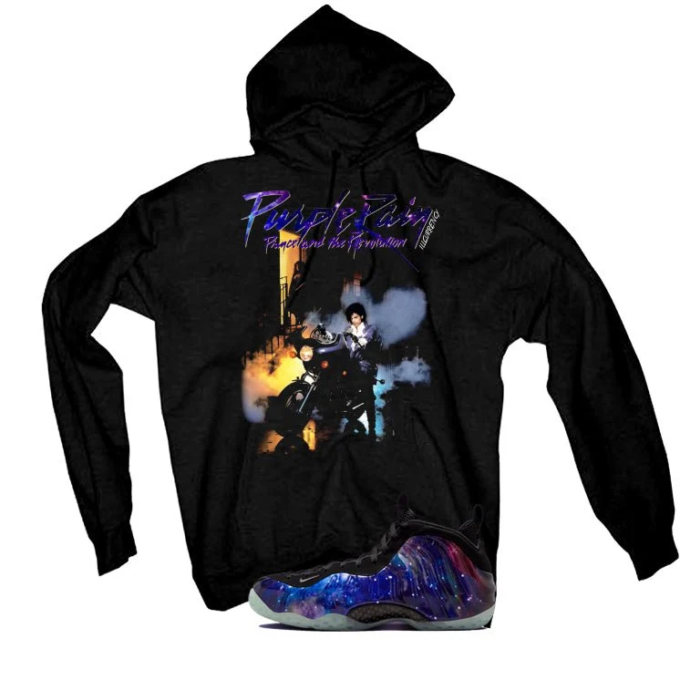 Nike Air Foamposite One Galaxy Black T-Shirt (Purple Rain)| illcurrency - Image 3