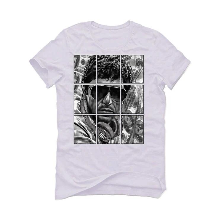 NIKE AIR MAX 2 CB 94 TRIPLE BLACK - White T-Shirt (PACINO) - Image 2