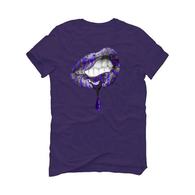 Nike Air Max 95 “Persian Violet” Purple T-Shirt (LIPS UNSEALED) - Image 2