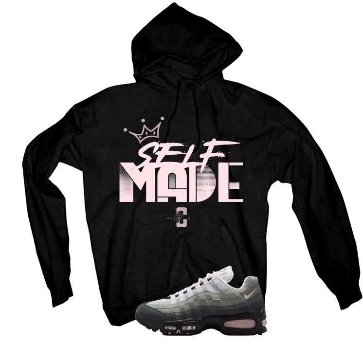 Nike Air Max 95 Pink Foam Matching T-Shirt, Sweatshirts, & Hoodies Black T-Shirt (Self Made)| illcurrency - Image 3