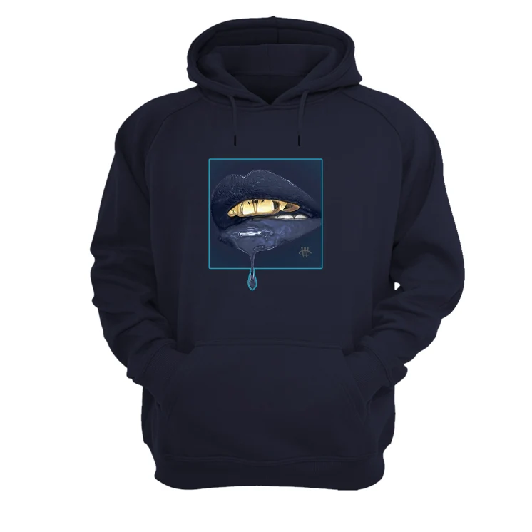NIKE AIR MAX 97 “CHLORINE BLUE” | ILLCURRENCY Navy Blue T-Shirt (LIPSTICK) - Image 3