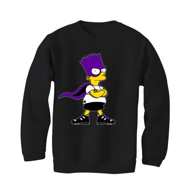 Nike Air Max CB 94 OG Pure Purple - Black T-Shirt (Bat Simpson) - Image 4