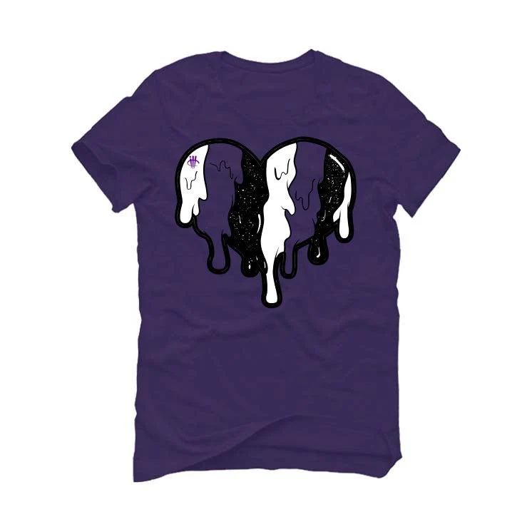 Nike Air Max CB 94 OG Pure Purple - Purple T-Shirt (Heart) - Image 2