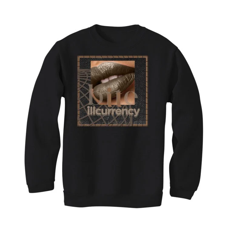 Nike Air More Uptempo 96 Baroque Brown | Illcurrency Black T-Shirt (BITE IT) - Image 4