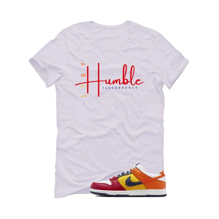 Nike Dunk Low CO.JP What The White T-Shirt (Stay Humble)| illcurrency - Image 2