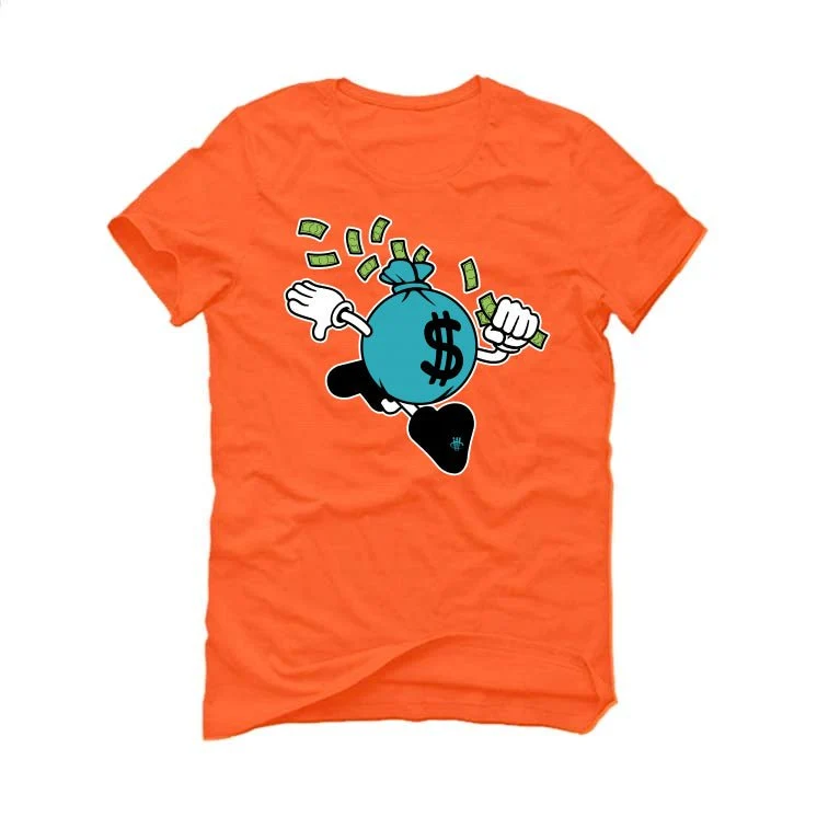 Nike Dunk Low “Miami Dolphins” | illcurrency Orange T-Shirt (run that) - Image 2