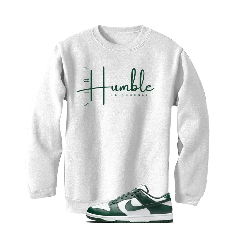 Nike Dunk Low Michigan State White T-Shirt (Stay Humble) - Image 4