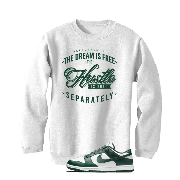 Nike Dunk Low Michigan State White T-Shirt (The dream is free) - Image 3
