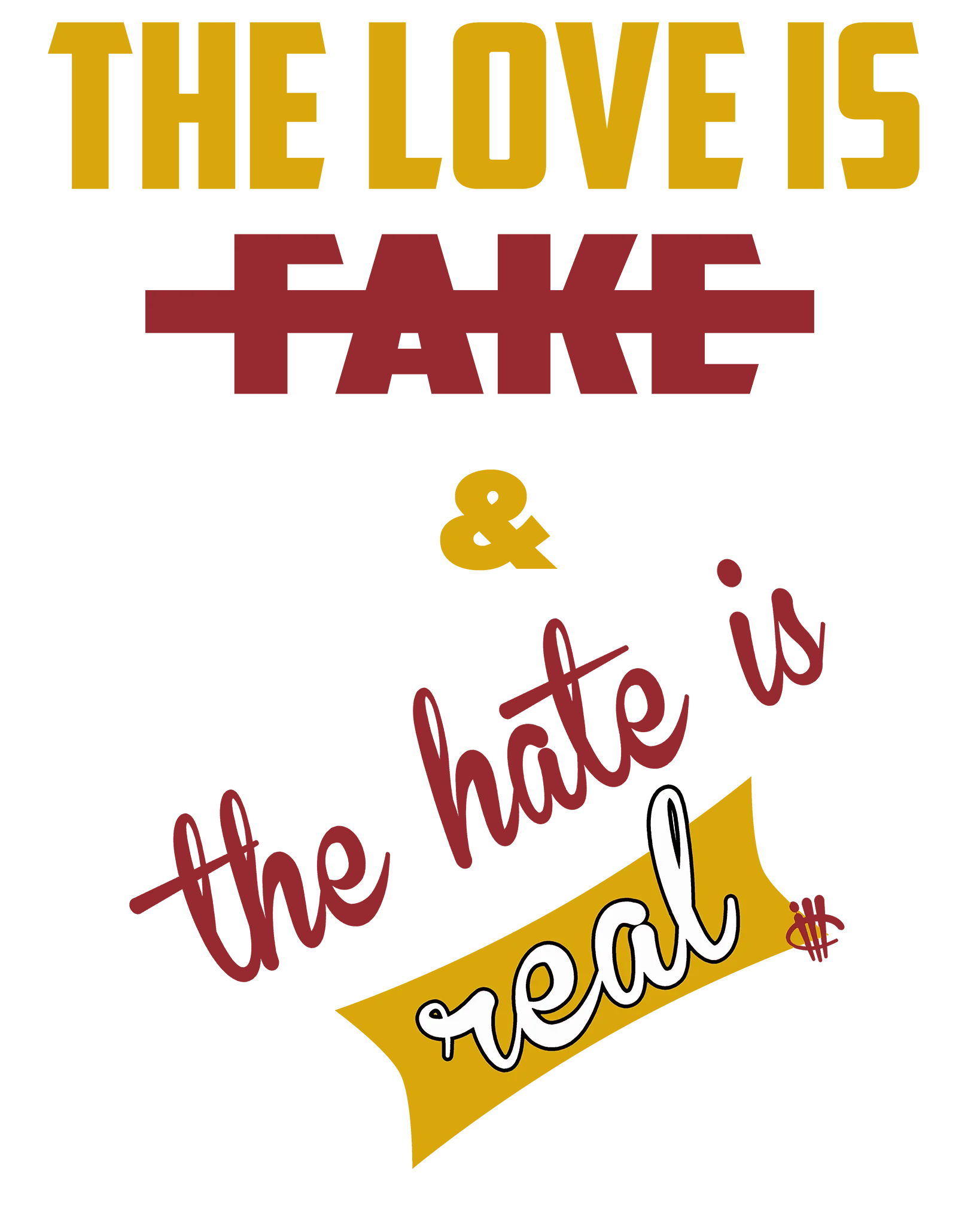 Nike Dunk Low “Midas Gold” | ILLCURRENCY White T-Shirt (Love is Fake)