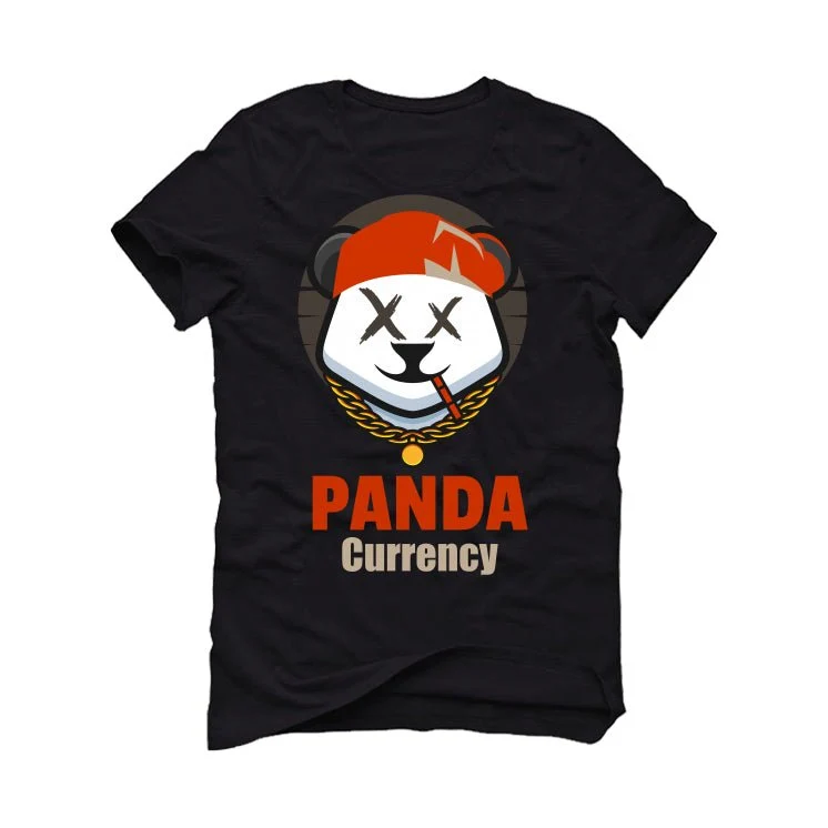 Nike Dunk Low Red Panda 2023 Black T-Shirt (CURRENCY PANDA) - Image 2