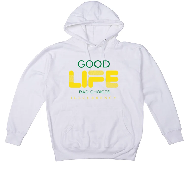 Nike Dunk Low “Reverse Brazil” White T-Shirt (Bad Choices) - Image 3