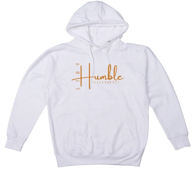 Nike Dunk Low "Reverse Curry" | Illcurrency White T-Shirt (Stay Humble) - Image 3