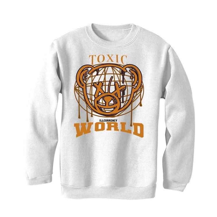 Nike Dunk Low "Reverse Curry" | Illcurrency White T-Shirt (Toxic World) - Image 4