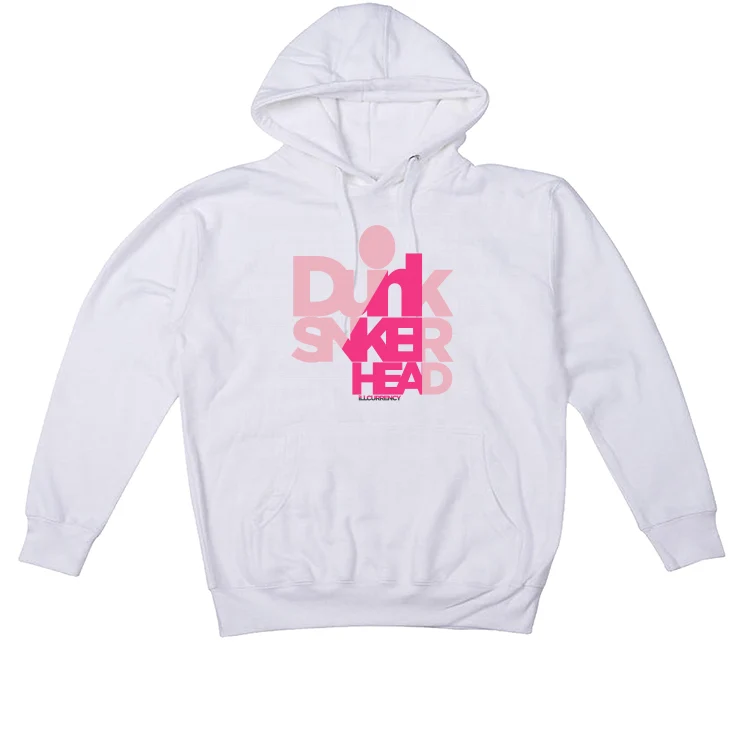Nike Dunk Low Triple Pink | ILLCURRENCY White T-Shirt (DUNK) - Image 3