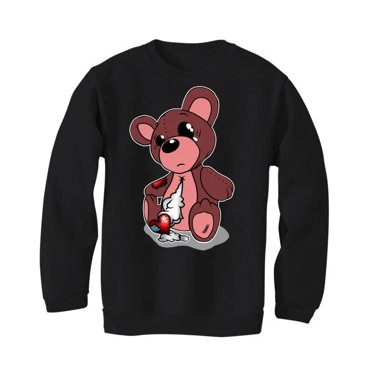 Nike Dunk Low WMNS “Valentine’s Day” | illcurrency Black T-Shirt (Big Teddy) - Image 4