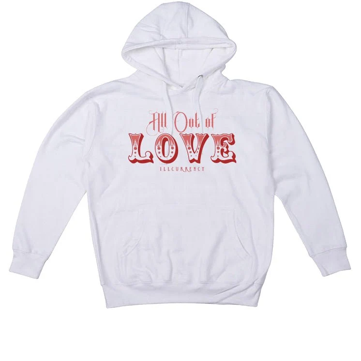 Nike Dunk Low WMNS “Valentine’s Day” | illcurrency White T-Shirt (All out of love) - Image 3