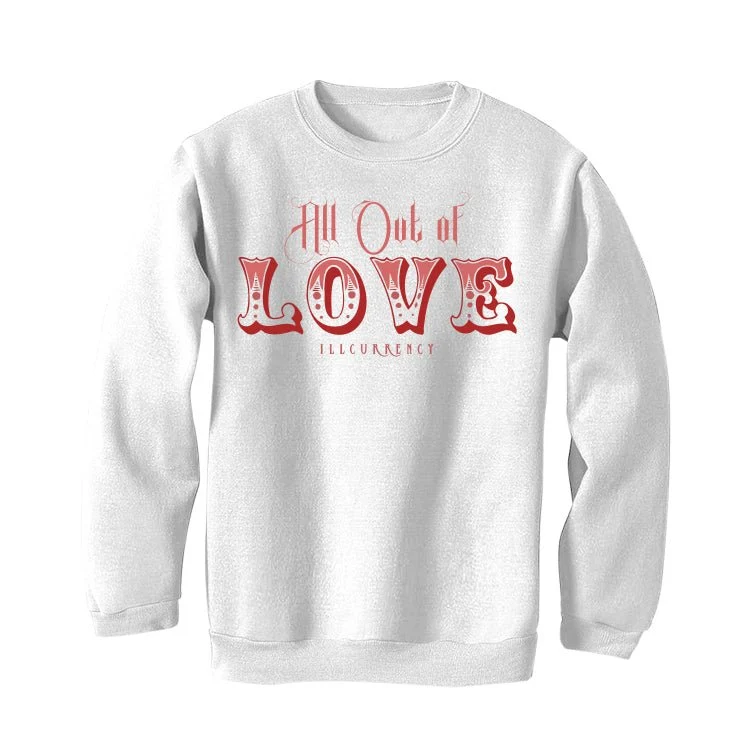 Nike Dunk Low WMNS “Valentine’s Day” | illcurrency White T-Shirt (All out of love) - Image 4