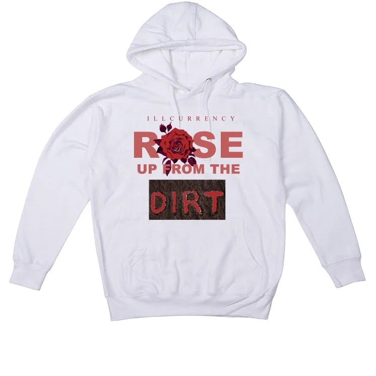 Nike Dunk Low WMNS “Valentine’s Day” | illcurrency White T-Shirt (Rose up from the dirt) - Image 3
