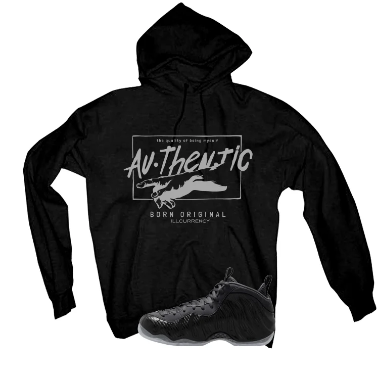 NIKE FOAMPOSITE ONE CARBON FIBER Matching T-Shirt, Sweatshirts & Hoodies Black T-Shirt (Authentic)| illcurrency - Image 3