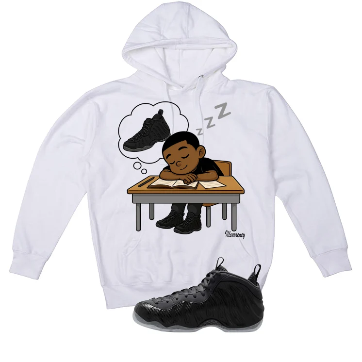 NIKE FOAMPOSITE ONE CARBON FIBER Matching T-Shirt, Sweatshirts & Hoodies White T-Shirt (Dreaming You)| illcurrency - Image 3