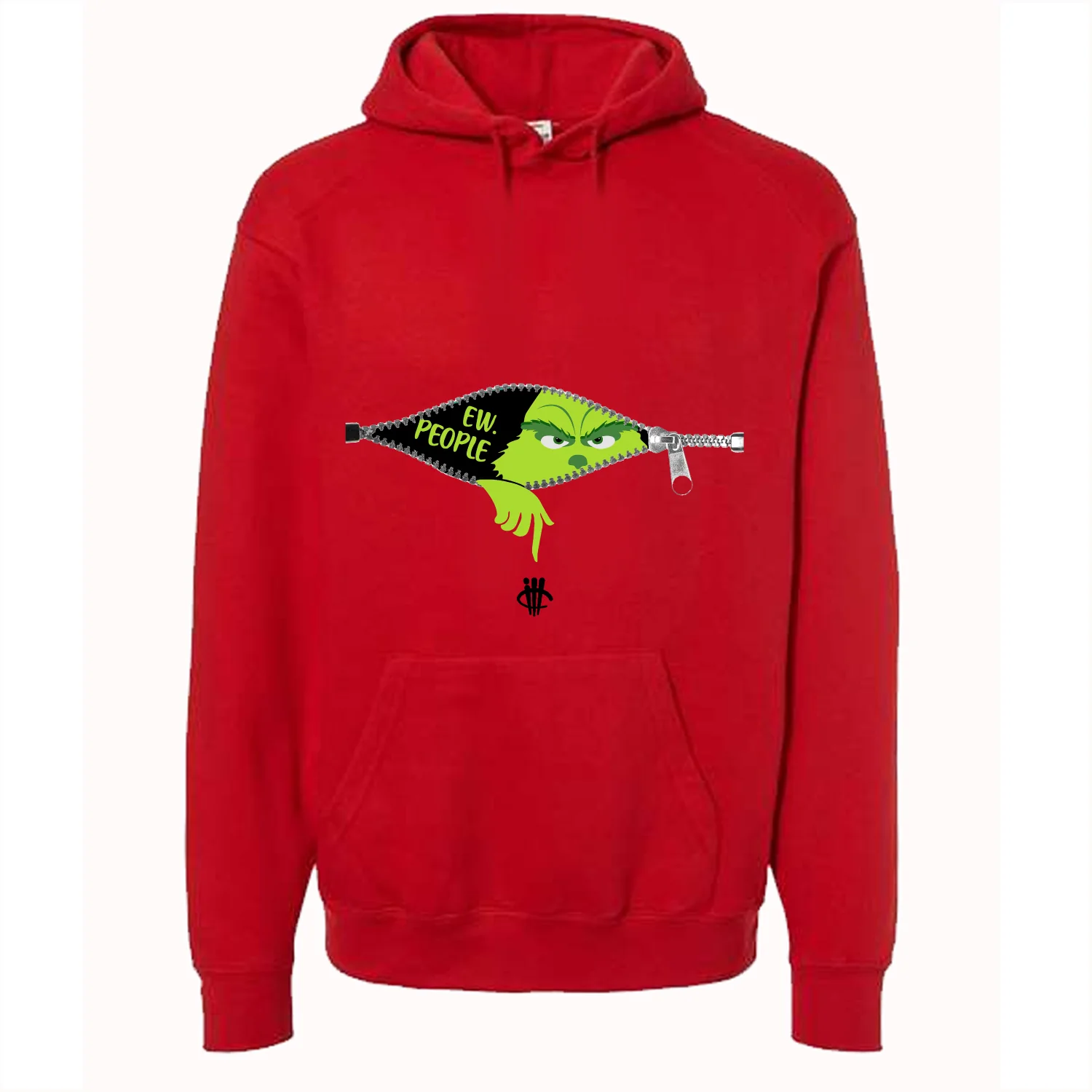 Nike Kobe 6 Protro Reverse Grinch | illcurrency Red T-Shirt (Ew People) - Image 3