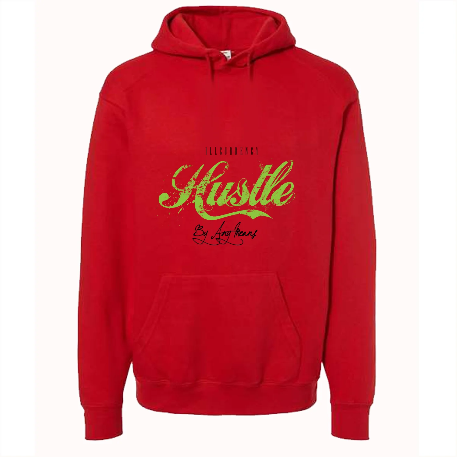 Nike Kobe 6 Protro Reverse Grinch | illcurrency Red T-Shirt (Hustle By Any Means) - Image 3