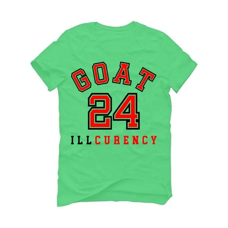 Nike Kobe 6 Protro Reverse Grinch | illcurrency Synthetic Green T-Shirt (Goat 24) - Image 2