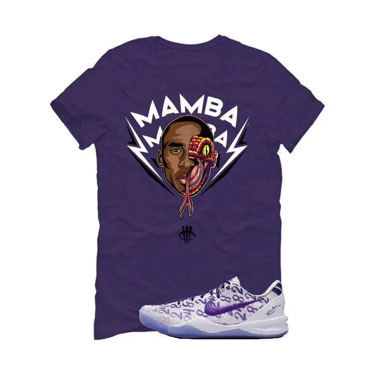 Nike Kobe 8 "Court Purple" | illcurrency Purple T-Shirt (Mamba) - Image 2