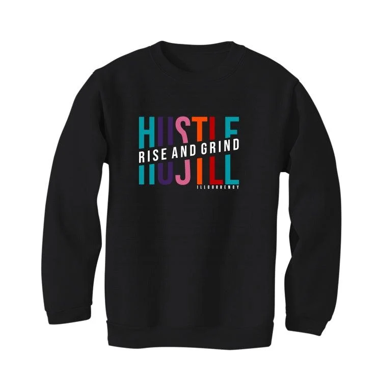 Nike LeBron 18 "Best 10-18" Black T-Shirt (Hustle rise and grind) - Image 4