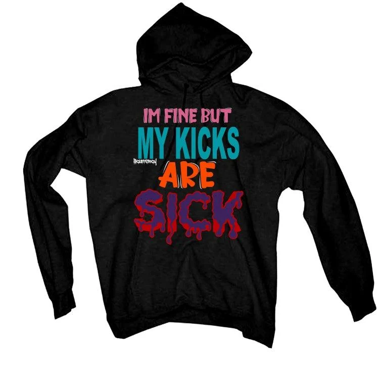 Nike LeBron 18 "Best 10-18" Black T-Shirt (Im fine but my kicks are sick) - Image 3