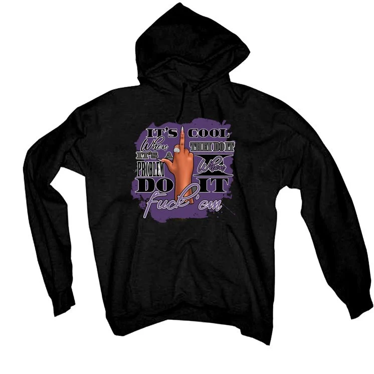 Nike SB Dunk Low “Court Purple” | illcurrency Black T-Shirt (its cool when they do it) - Image 3