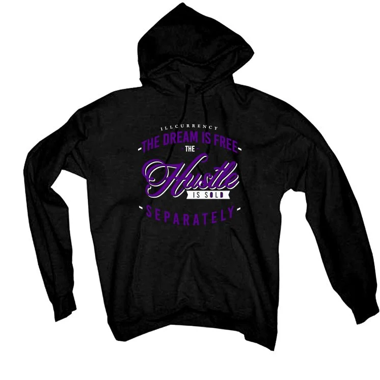 Nike SB Dunk Low “Court Purple” | illcurrency Black T-Shirt (The dream is free) - Image 3